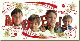 The Annual Christmas Card Parade-(and Shutterfly Opportunity) - My Insanity